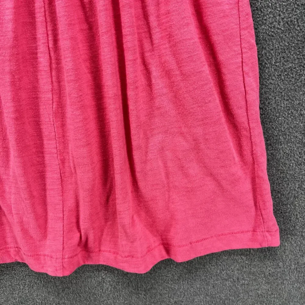 Old Navy Dress Girls Small 6‎ 7 Pink short sleeves beach summer crew neck